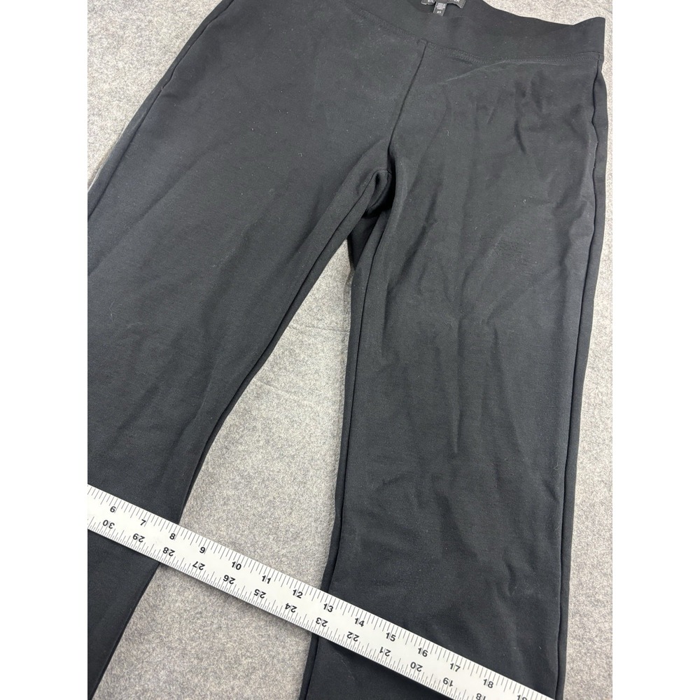 Eileen Fisher Women XS Pants Pull On Stretch Straight Leg Ponte Quiet Luxury - Picture 3 of 8